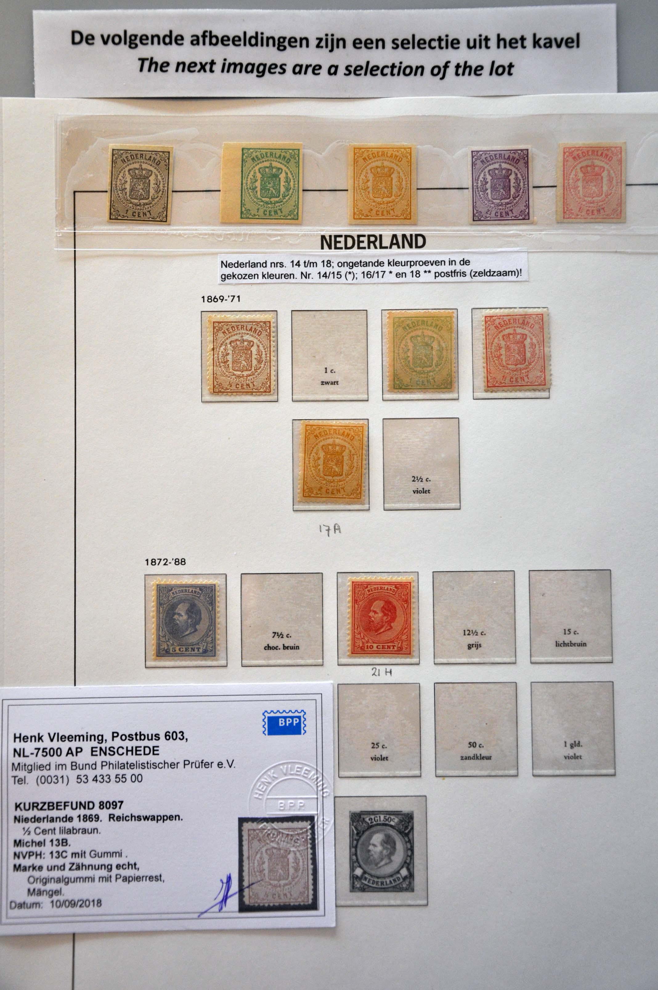 Lot 1700 - Netherlands and former colonies Netherlands - Corinphila Veilingen Auction 242: General sale Lot 1700 - Netherlands and former colonies Netherlands - Corinphila Veilingen Auction 242: General sale
