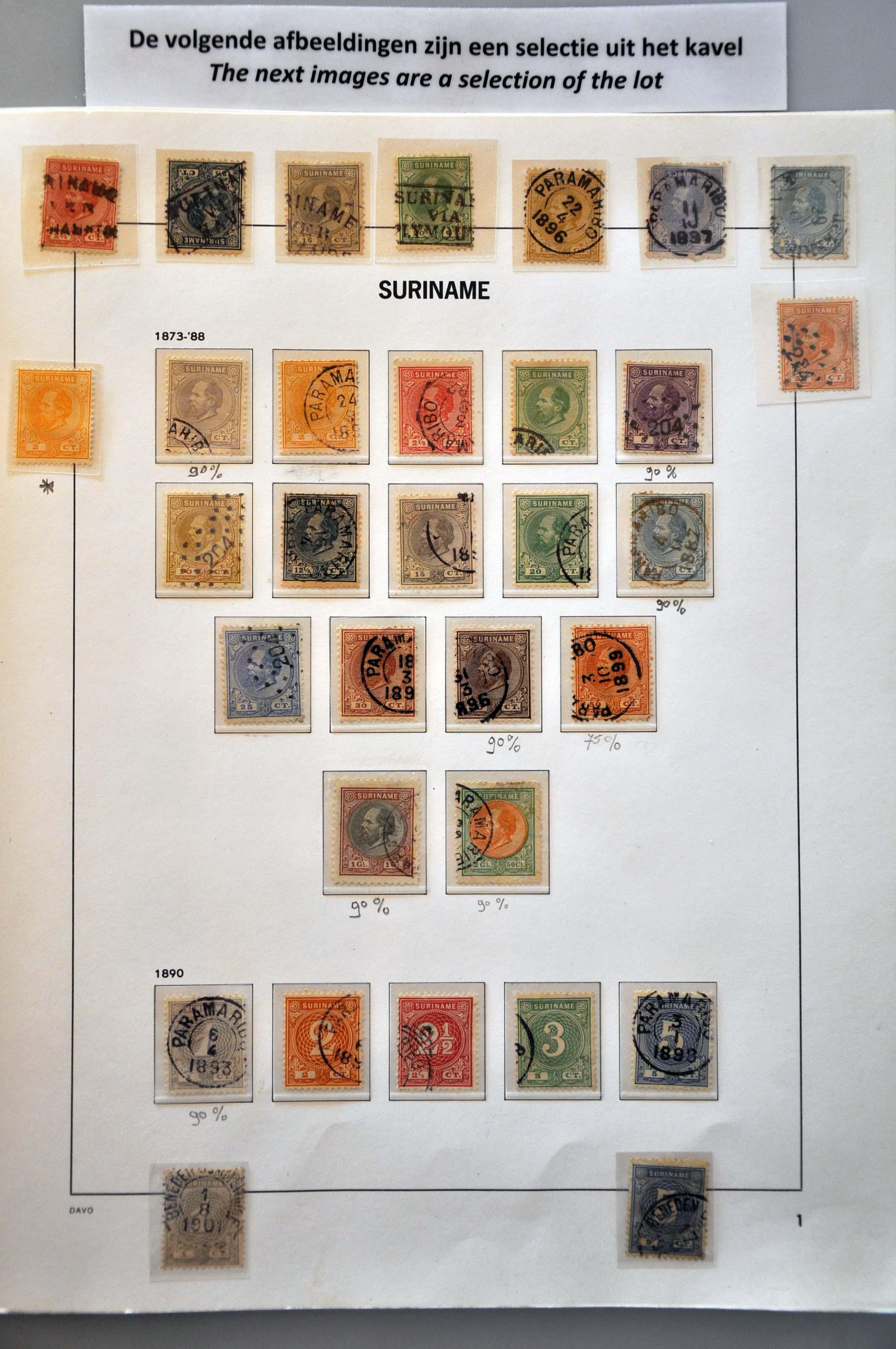 Lot 2053 - Netherlands and former colonies surinam - Corinphila Veilingen Auction 242: General sale Lot 2053 - Netherlands and former colonies surinam - Corinphila Veilingen Auction 242: General sale