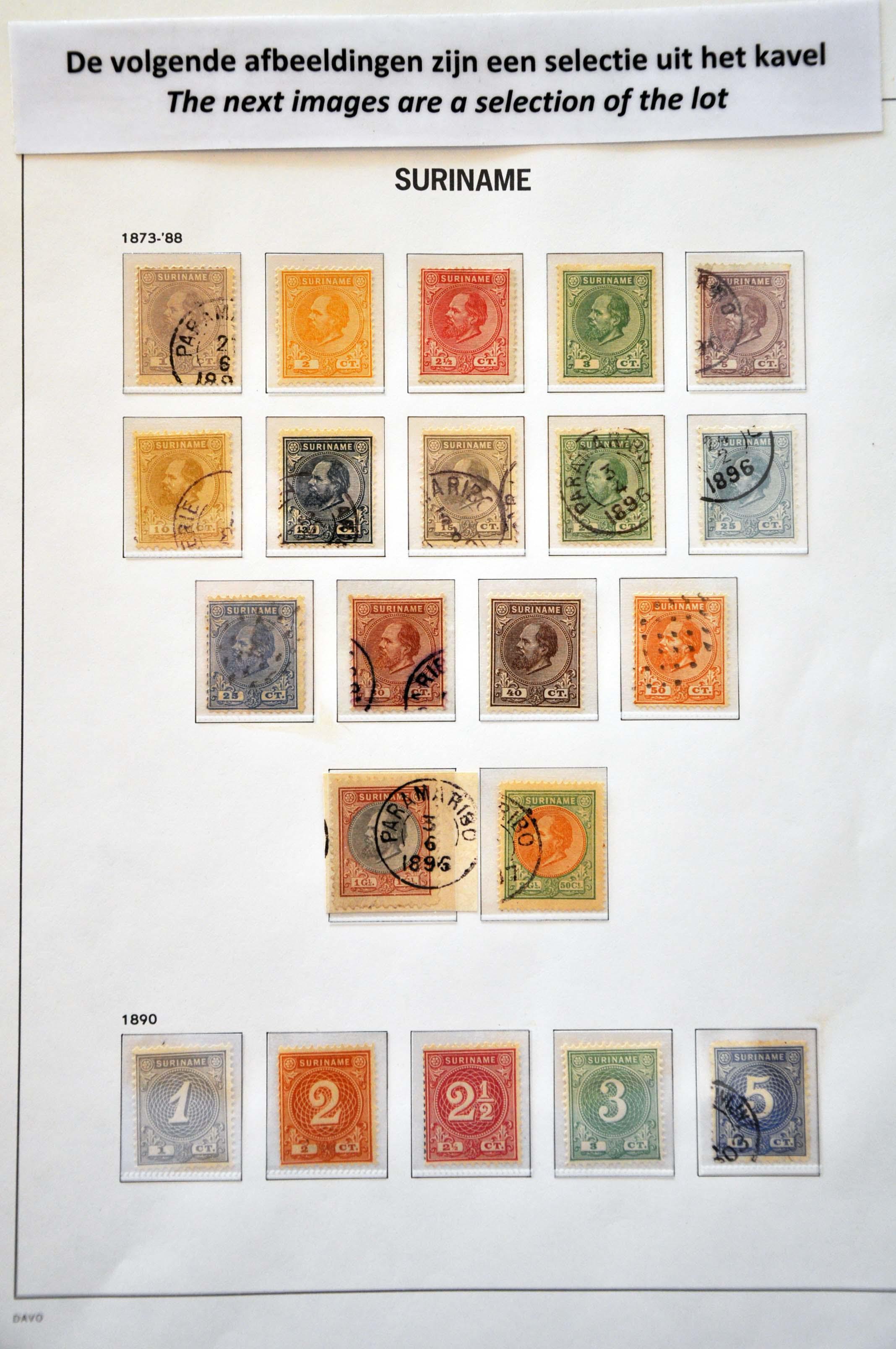 Lot 2058 - Netherlands and former colonies surinam - Corinphila Veilingen Auction 242: General sale Lot 2058 - Netherlands and former colonies surinam - Corinphila Veilingen Auction 242: General sale