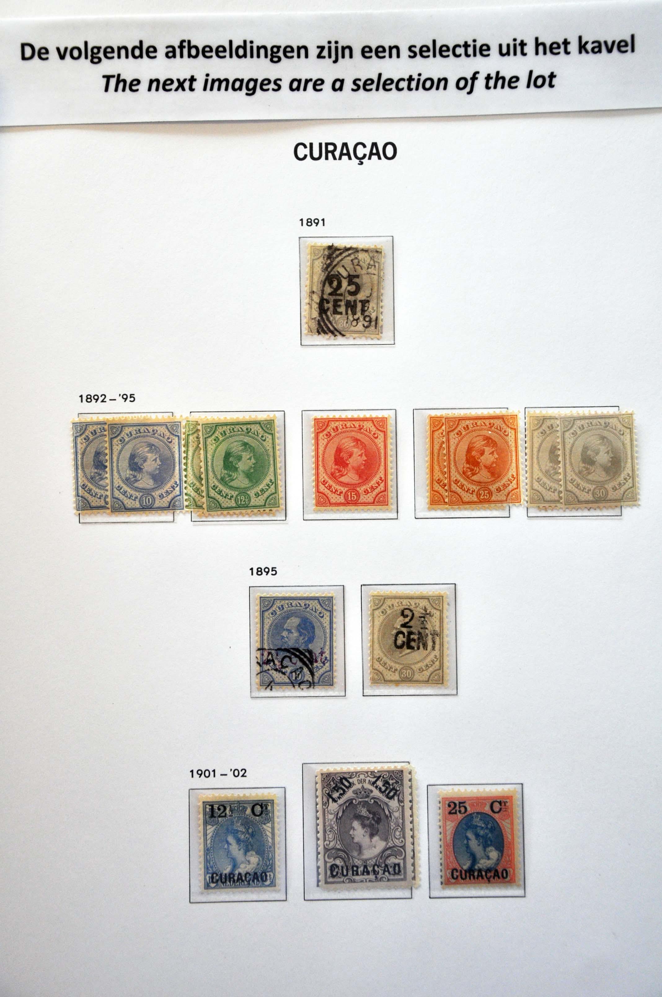 Lot 2039 - Netherlands and former colonies Curaçao - Corinphila Veilingen Auction 242: General sale Lot 2039 - Netherlands and former colonies Curaçao - Corinphila Veilingen Auction 242: General sale