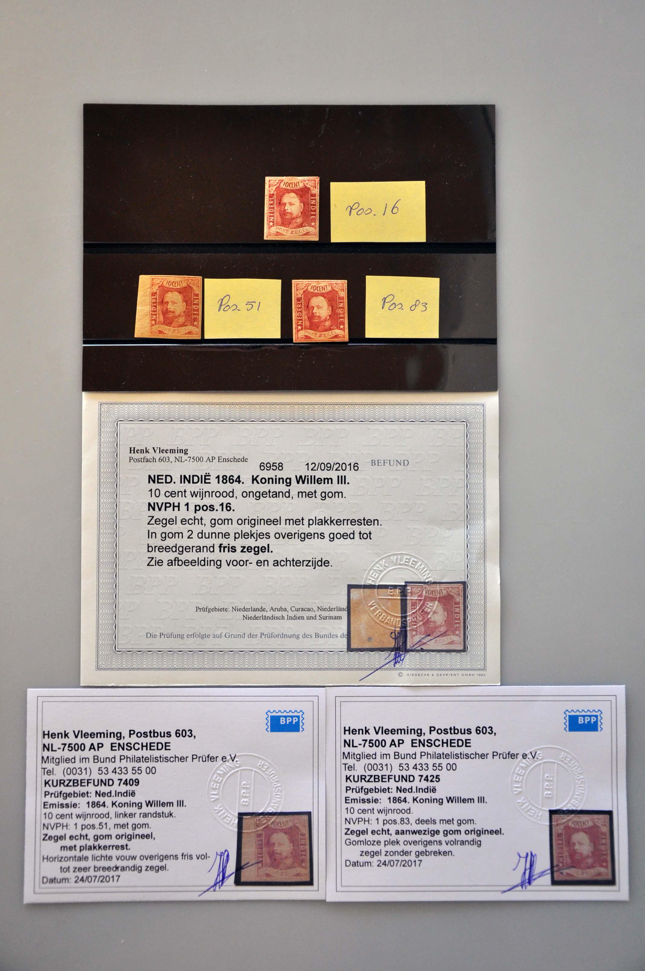 Lot 2260 - Netherlands and former colonies Netherlands Indies - Corinphila Veilingen Auction 242: General sale Lot 2260 - Netherlands and former colonies Netherlands Indies - Corinphila Veilingen Auction 242: General sale