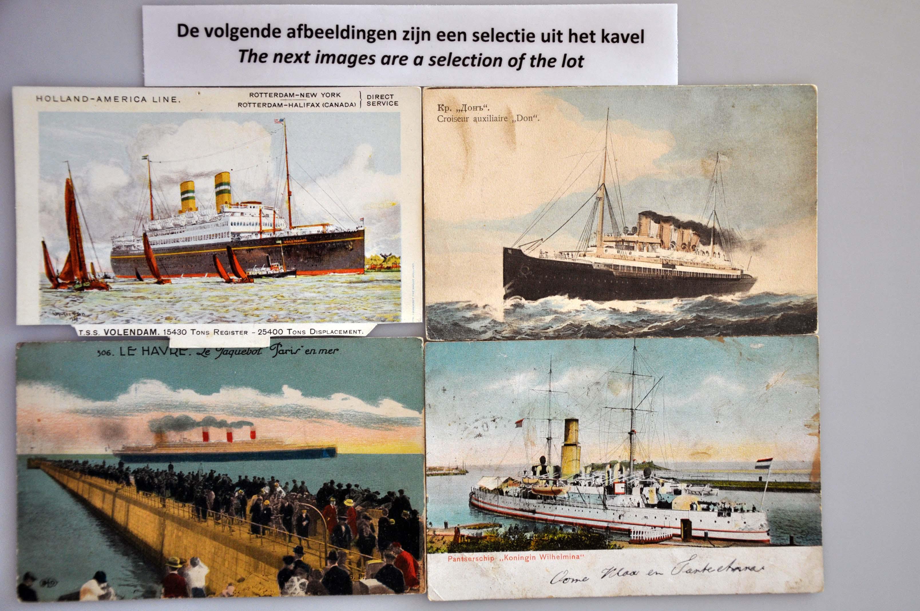 Lot 2583 - Topics topic ships - Corinphila Veilingen Auction 242: General sale Lot 2583 - Topics topic ships - Corinphila Veilingen Auction 242: General sale