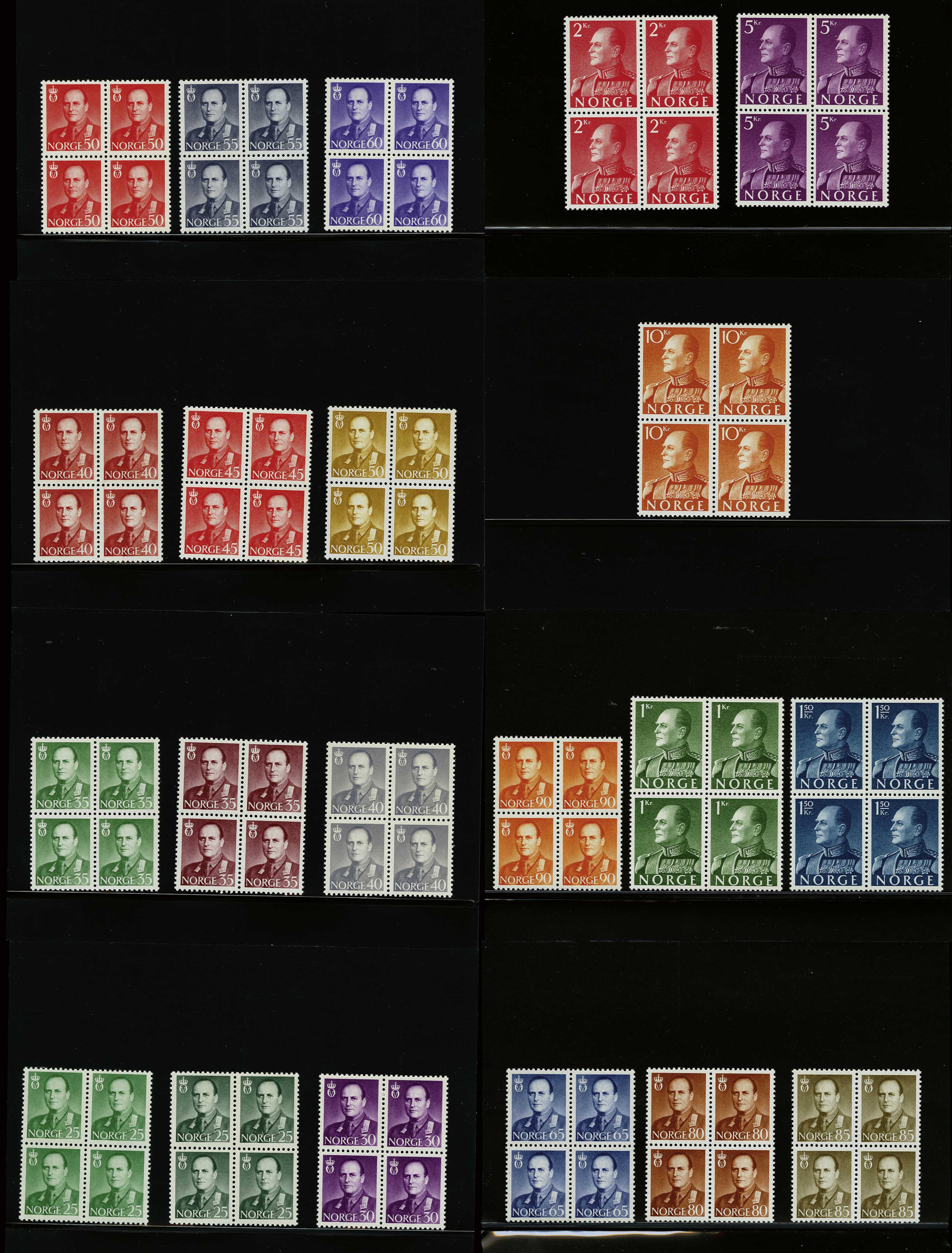 Lot 2915 - scandinavia Norway -  Corinphila Veilingen Auction 242: General sale 