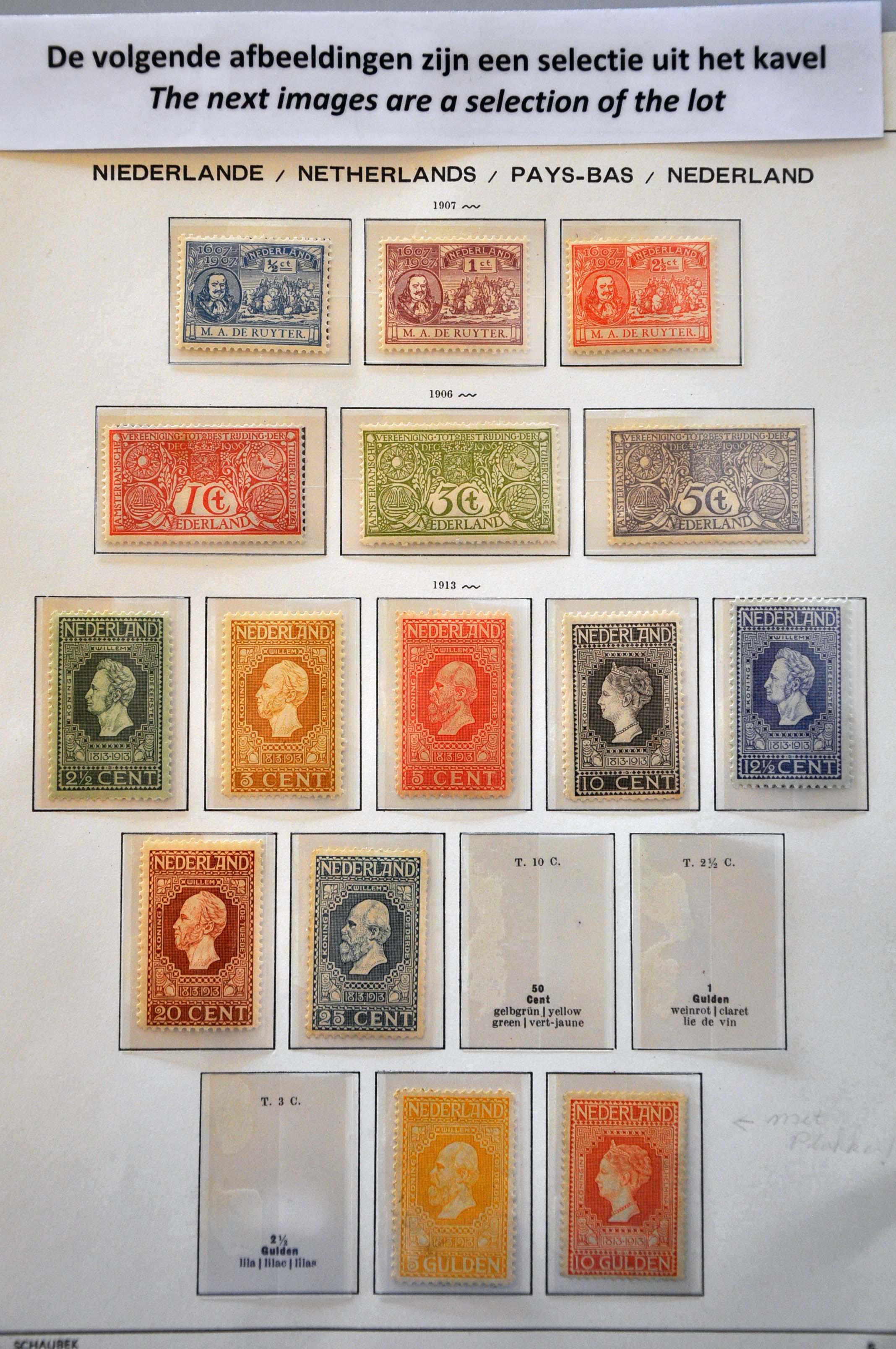 Lot 1825 - Netherlands and former colonies Netherlands - Corinphila Veilingen Auction 242: General sale Lot 1825 - Netherlands and former colonies Netherlands - Corinphila Veilingen Auction 242: General sale