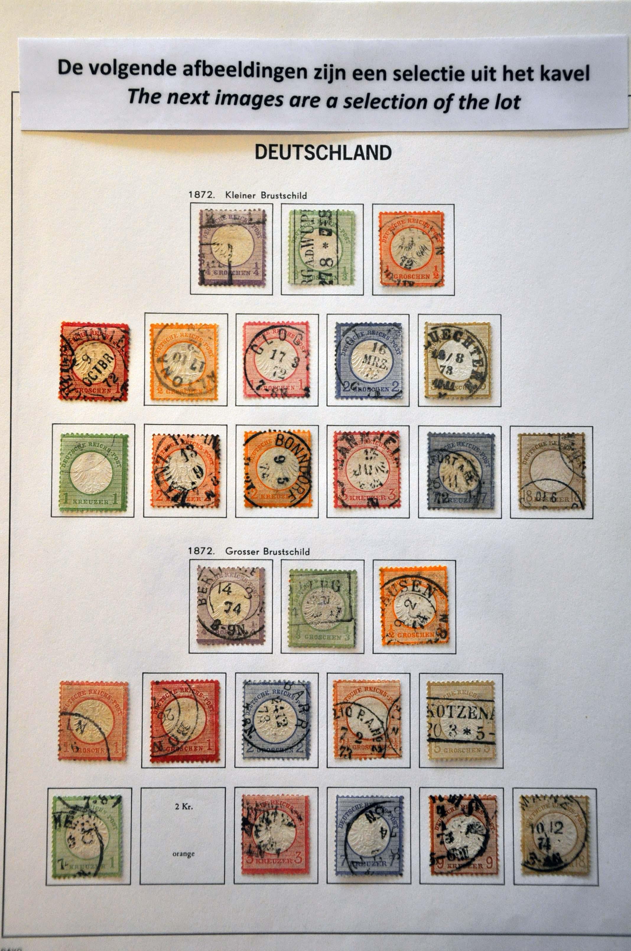 Lot 3322 - Germany and former colonies German Empire -  Corinphila Veilingen Auction 242: General sale 