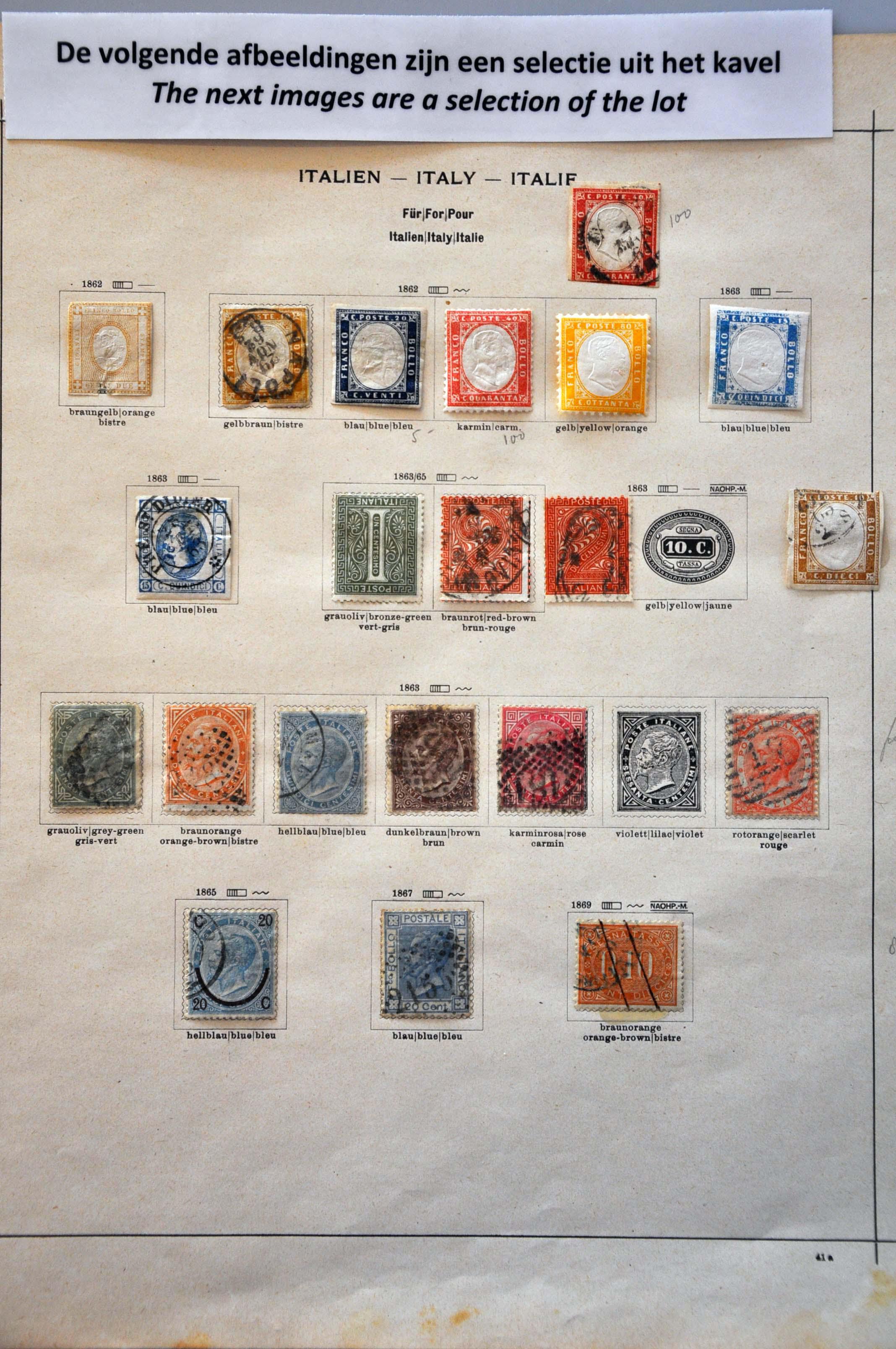 Lot 3107 - Italy and former colonies Italy - Corinphila Veilingen Auction 242: General sale Lot 3107 - Italy and former colonies Italy - Corinphila Veilingen Auction 242: General sale