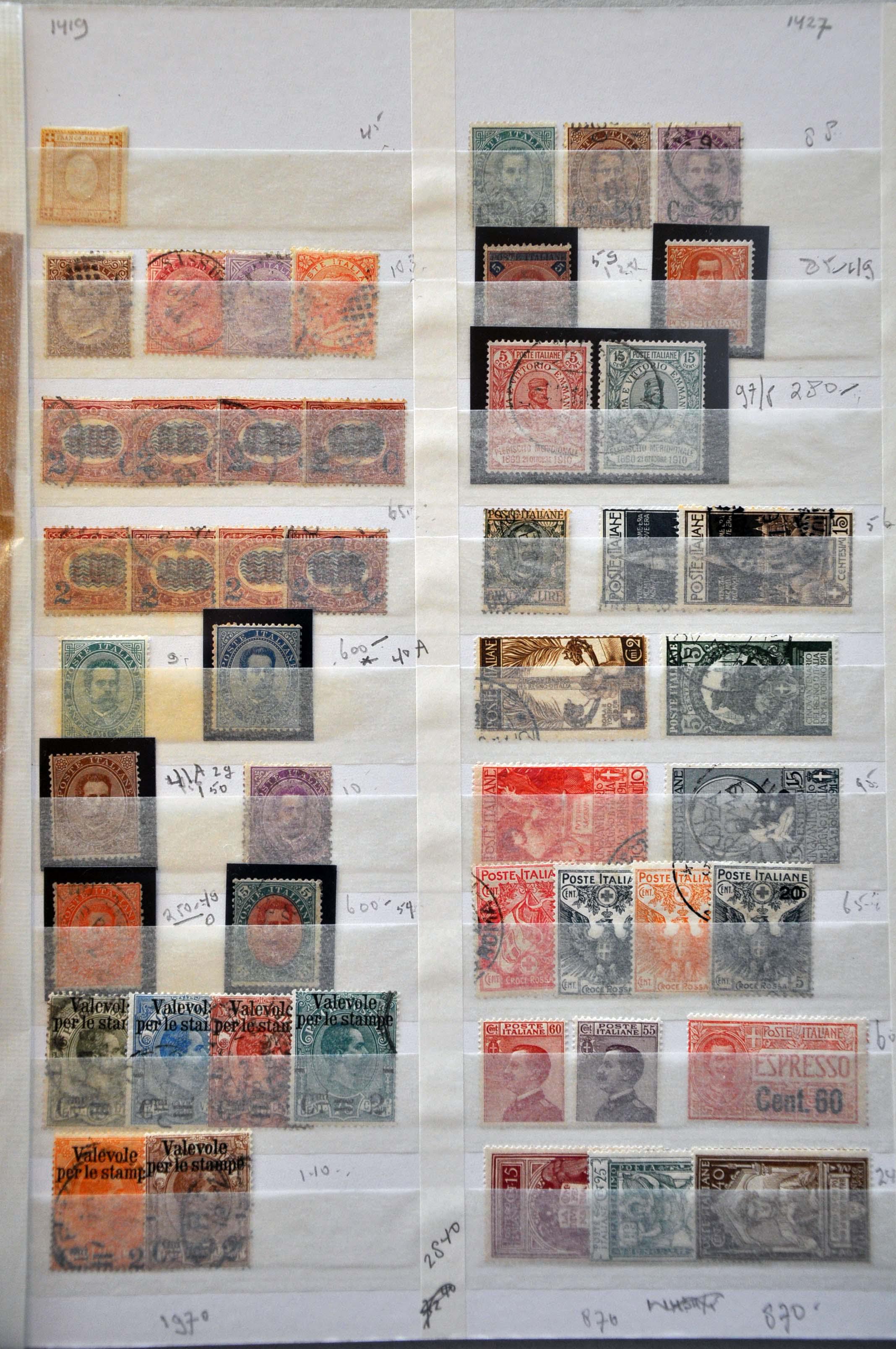 Lot 3106 - Italy and former colonies Italy - Corinphila Veilingen Auction 242: General sale Lot 3106 - Italy and former colonies Italy - Corinphila Veilingen Auction 242: General sale