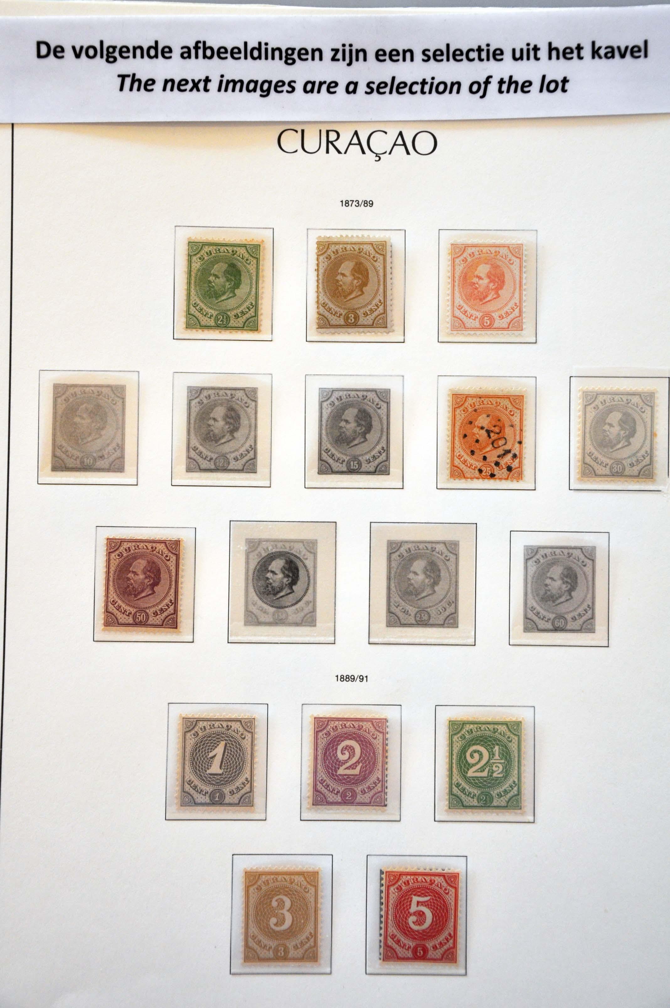 Lot 2033 - Netherlands and former colonies Curaçao - Corinphila Veilingen Auction 242: General sale Lot 2033 - Netherlands and former colonies Curaçao - Corinphila Veilingen Auction 242: General sale