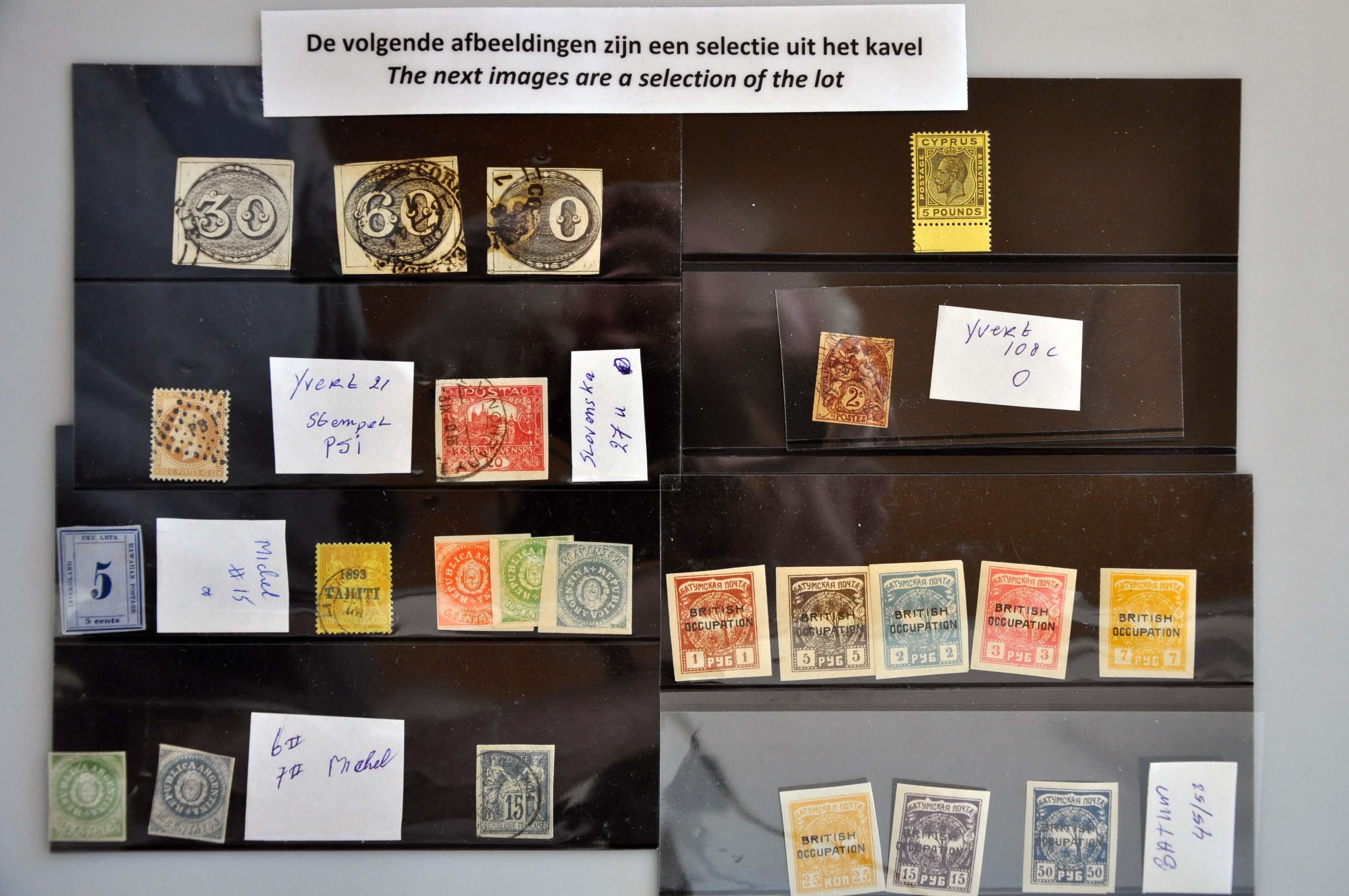 Lot 3207 - various countries various countries - Corinphila Veilingen Auction 242: General sale Lot 3207 - various countries various countries - Corinphila Veilingen Auction 242: General sale