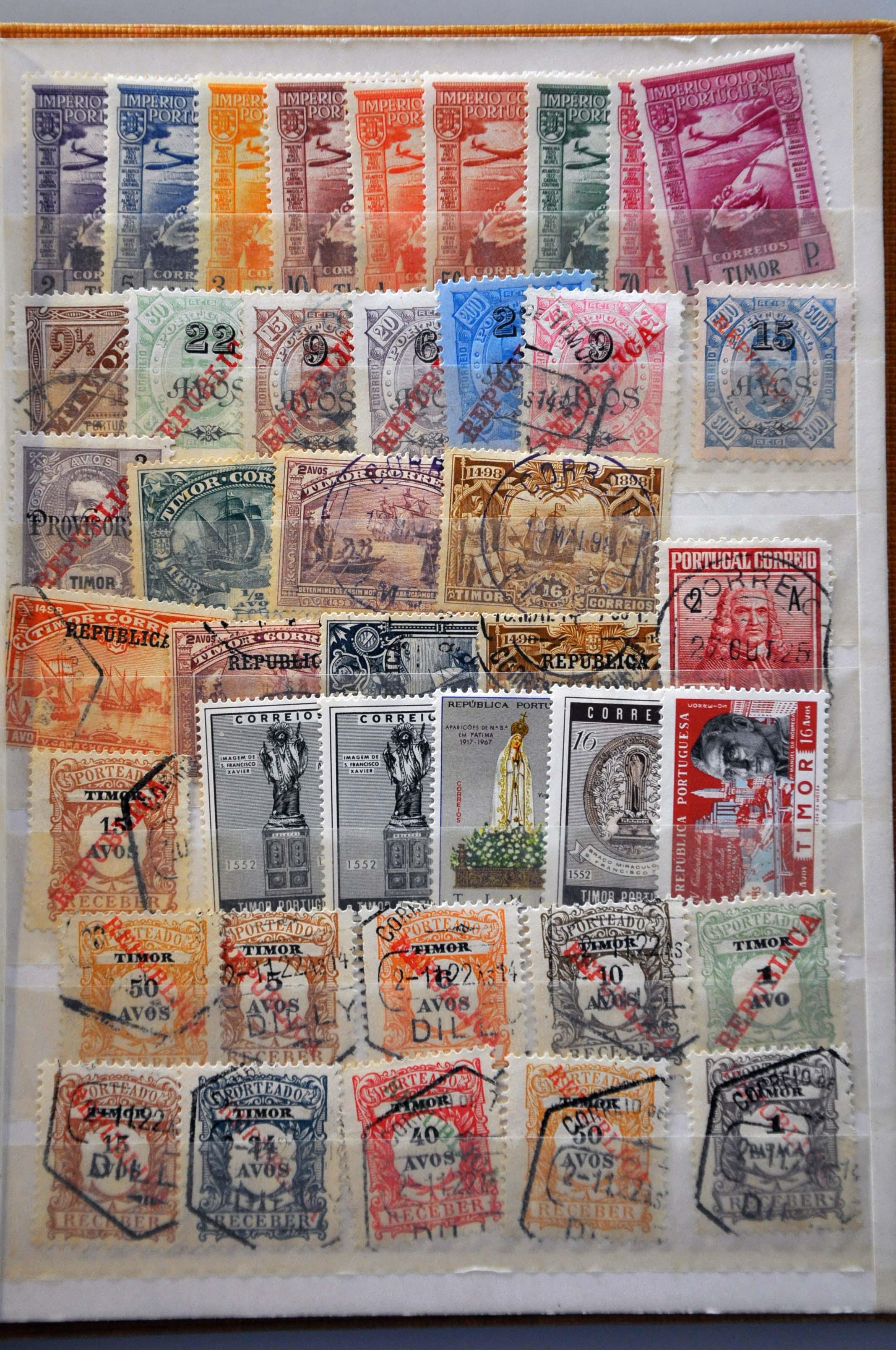Portugal Stamp Collection - 50 Different Stamps From Portuguese Colonies & Independent States - View #6