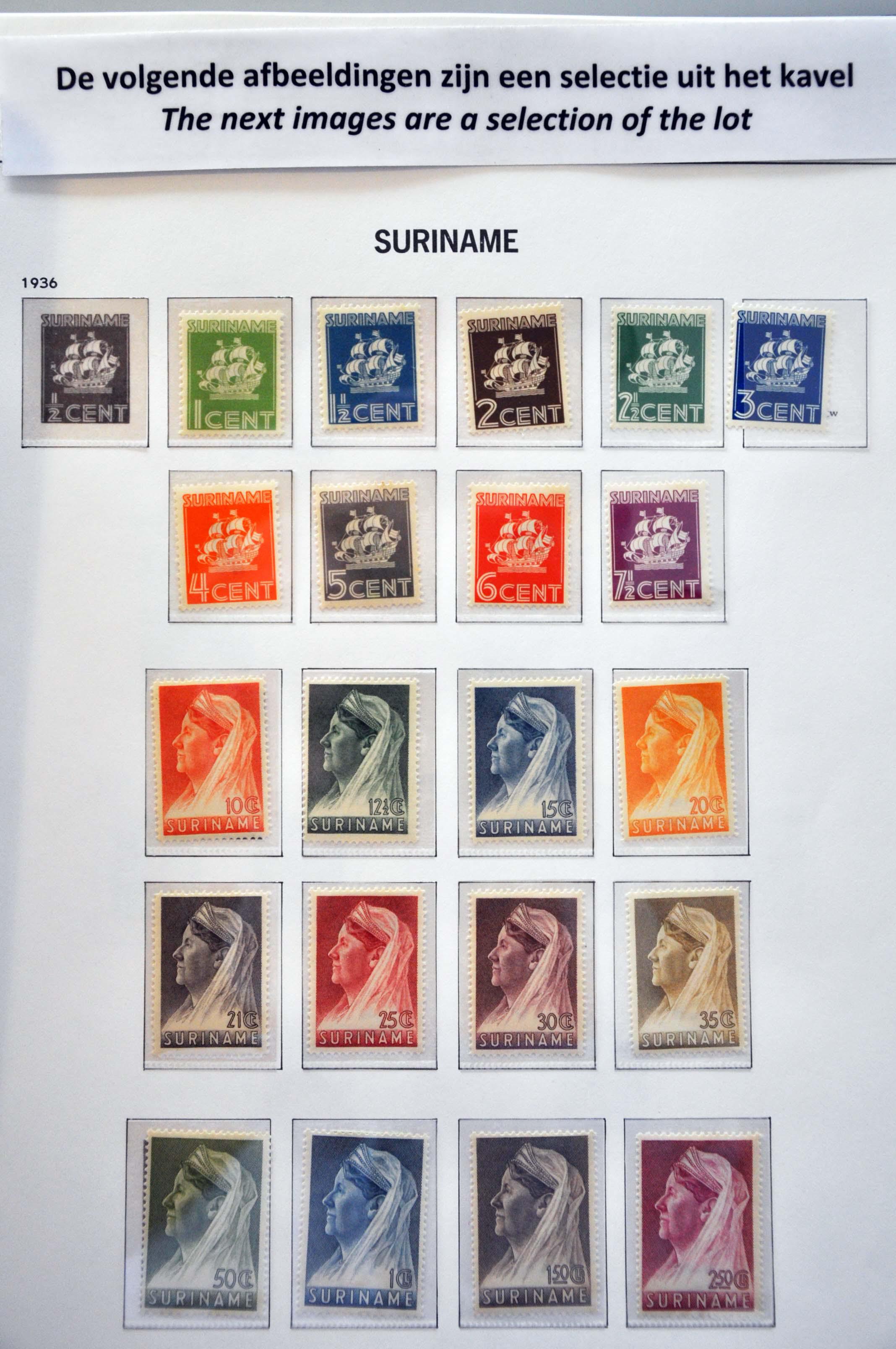 Lot 2059 - Netherlands and former colonies surinam - Corinphila Veilingen Auction 242: General sale Lot 2059 - Netherlands and former colonies surinam - Corinphila Veilingen Auction 242: General sale