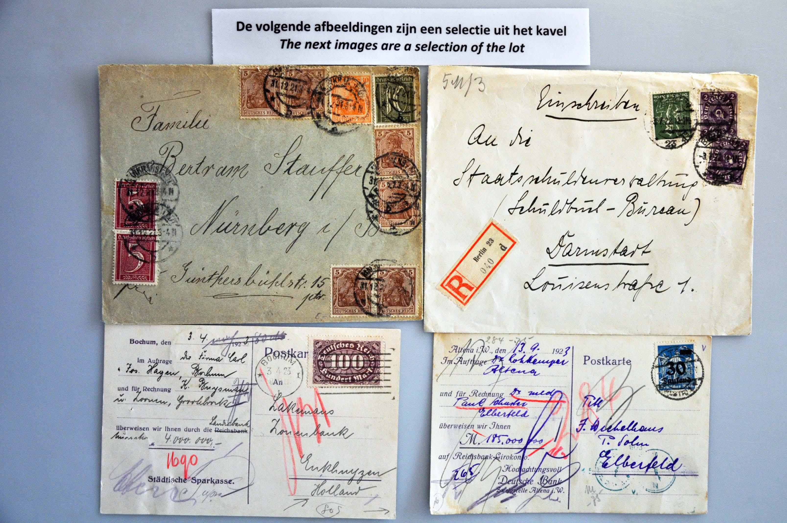 Lot 3330 - Germany and former colonies German Empire -  Corinphila Veilingen Auction 242: General sale 
