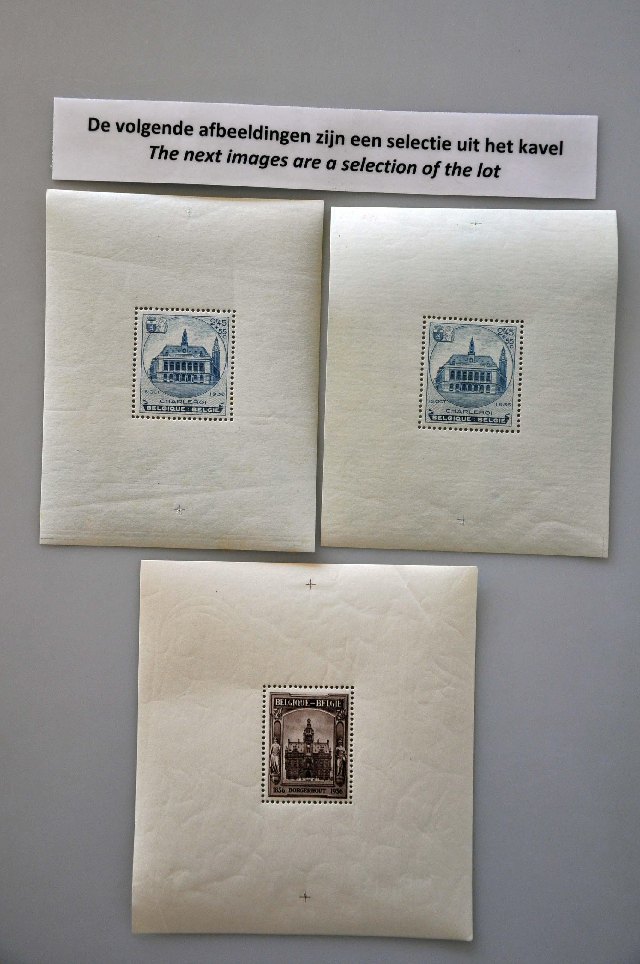 Lot 3248 - Belgium and former colonies Belgium -  Corinphila Veilingen Auction 242: General sale 