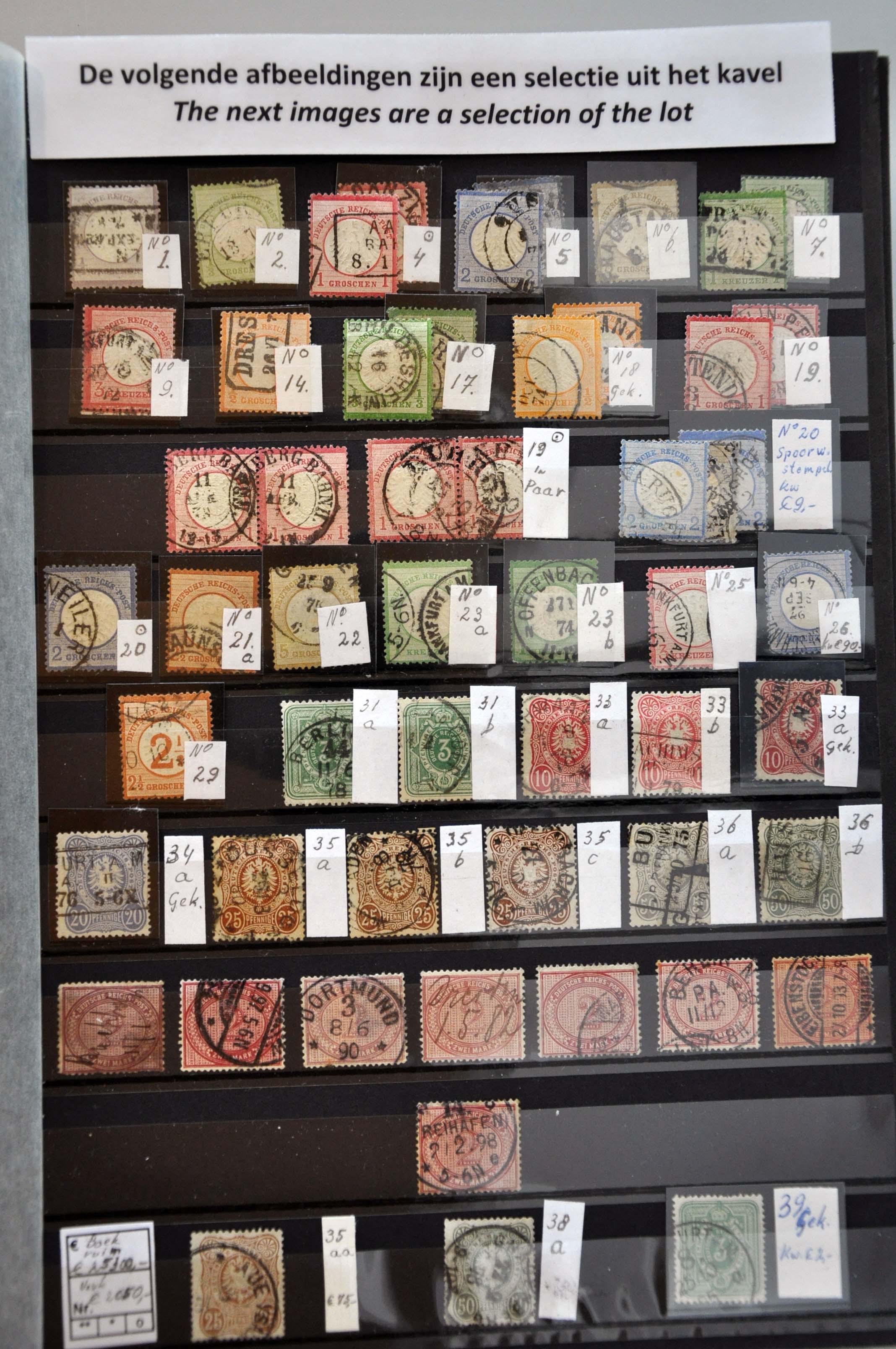 Lot 3324 - Germany and former colonies German Empire -  Corinphila Veilingen Auction 242: General sale 