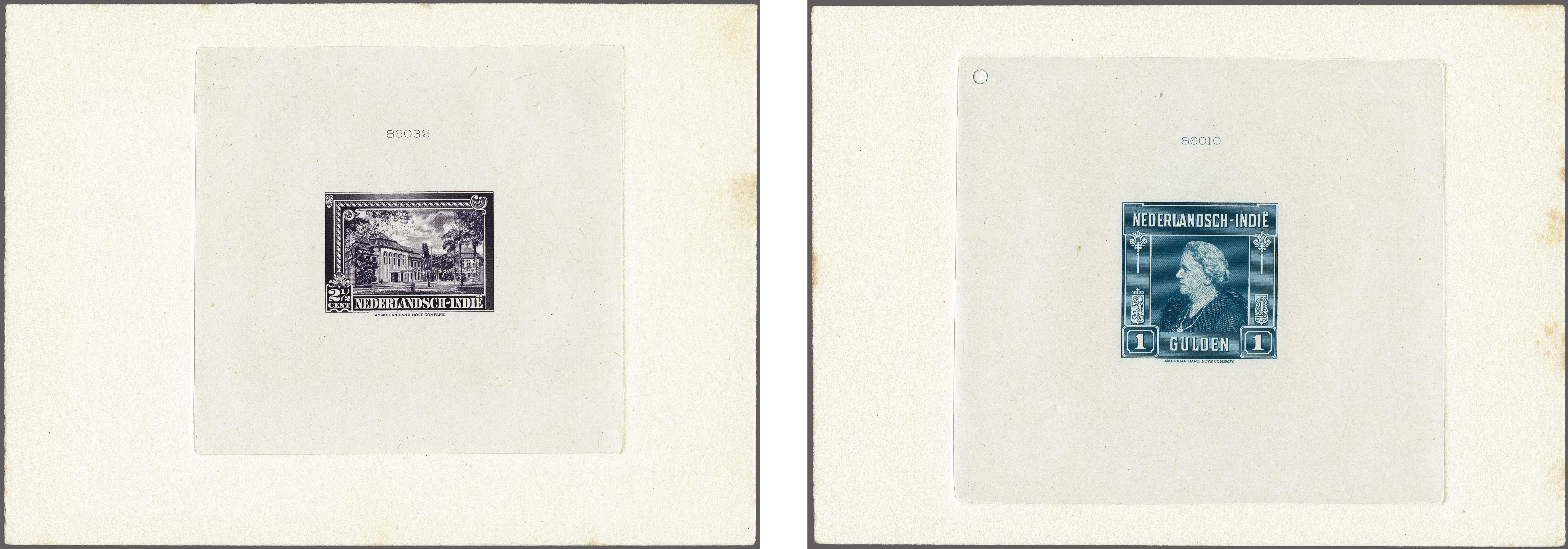 Lot 3358 - Netherlands and former colonies Netherlands Indies - Corinphila Veilingen Auction 250-253 - Day 4 - Proofs of Netherlands former colonies Lot 3358 - Netherlands and former colonies Netherlands Indies - Corinphila Veilingen Auction 250-253 - Day 4 - Proofs of Netherlands former colonies