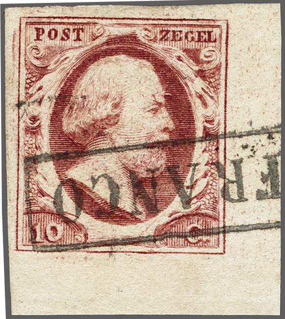 Lot 4071 - Netherlands and former colonies NL 1852 King William III - Corinphila Veilingen Auction 250-253 - Day 4 - Proofs of Netherlands former colonies Lot 4071 - Netherlands and former colonies NL 1852 King William III - Corinphila Veilingen Auction 250-253 - Day 4 - Proofs of Netherlands former colonies
