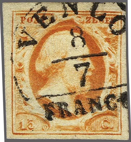 Lot 4284 - Netherlands and former colonies NL Semi-circular Cancellation - Corinphila Veilingen Auction 250-253 - Day 4 - Proofs of Netherlands former colonies Lot 4284 - Netherlands and former colonies NL Semi-circular Cancellation - Corinphila Veilingen Auction 250-253 - Day 4 - Proofs of Netherlands former colonies