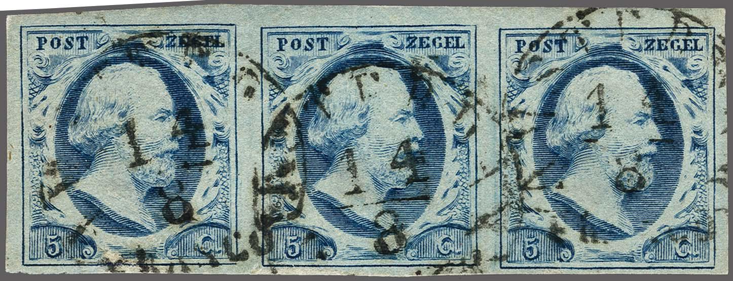 Lot 3882 - Netherlands and former colonies NL 1852 King William III -  Corinphila Veilingen Auction 250-253 - Day 4 - Proofs of Netherlands former colonies
