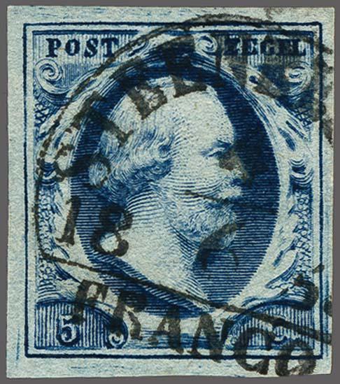 Lot 2523 - Netherlands and former colonies NL Semi-circular Cancellation -  Corinphila Veilingen Auction 250-253 - Day 3 - Netherlands and former colonies - Single lots & Picture postcards