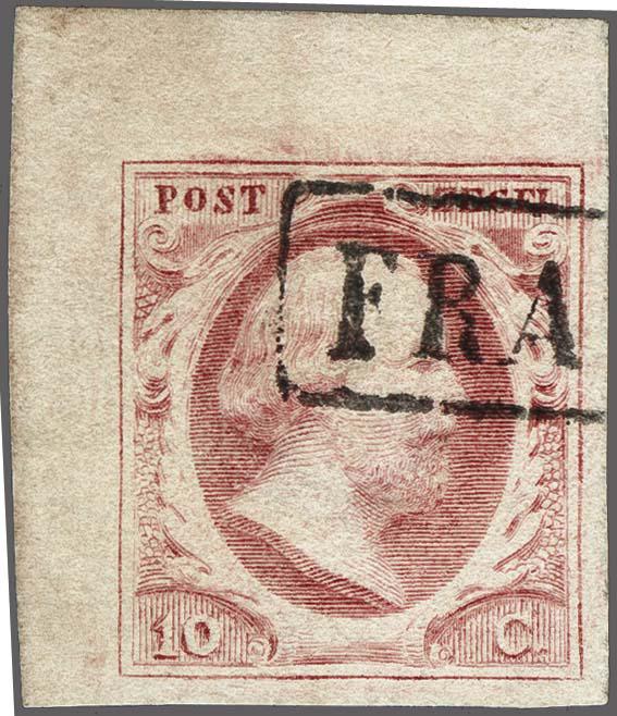 Lot 4089 - Netherlands and former colonies NL 1852 King William III - Corinphila Veilingen Auction 250-253 - Day 4 - Proofs of Netherlands former colonies Lot 4089 - Netherlands and former colonies NL 1852 King William III - Corinphila Veilingen Auction 250-253 - Day 4 - Proofs of Netherlands former colonies