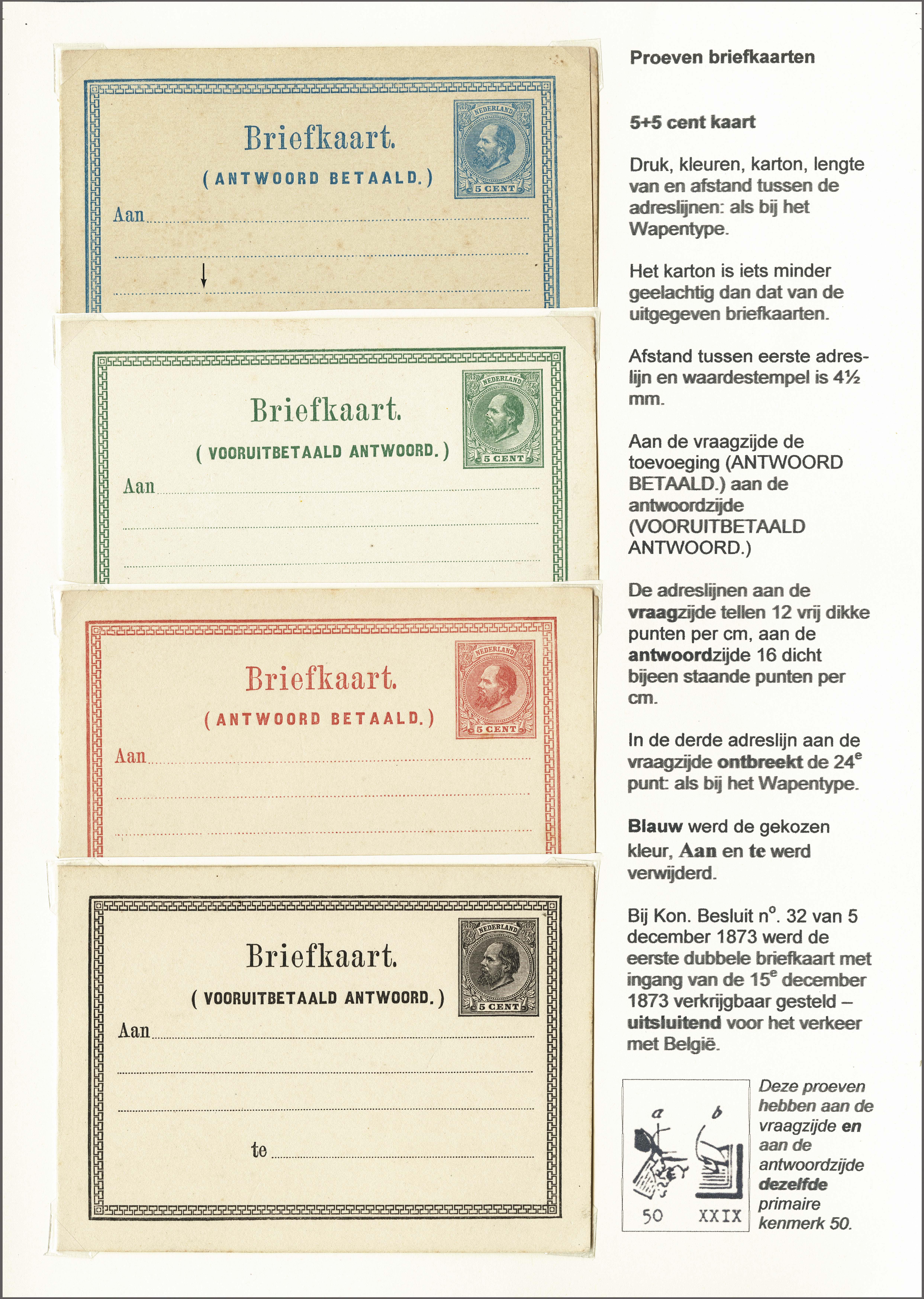 Lot 2571 - Netherlands and former colonies Netherlands Postal Stationery - Corinphila Veilingen Auction 250-253 - Day 3 - Netherlands and former colonies - Single lots & Picture postcards Lot 2571 - Netherlands and former colonies Netherlands Postal Stationery - Corinphila Veilingen Auction 250-253 - Day 3 - Netherlands and former colonies - Single lots & Picture postcards