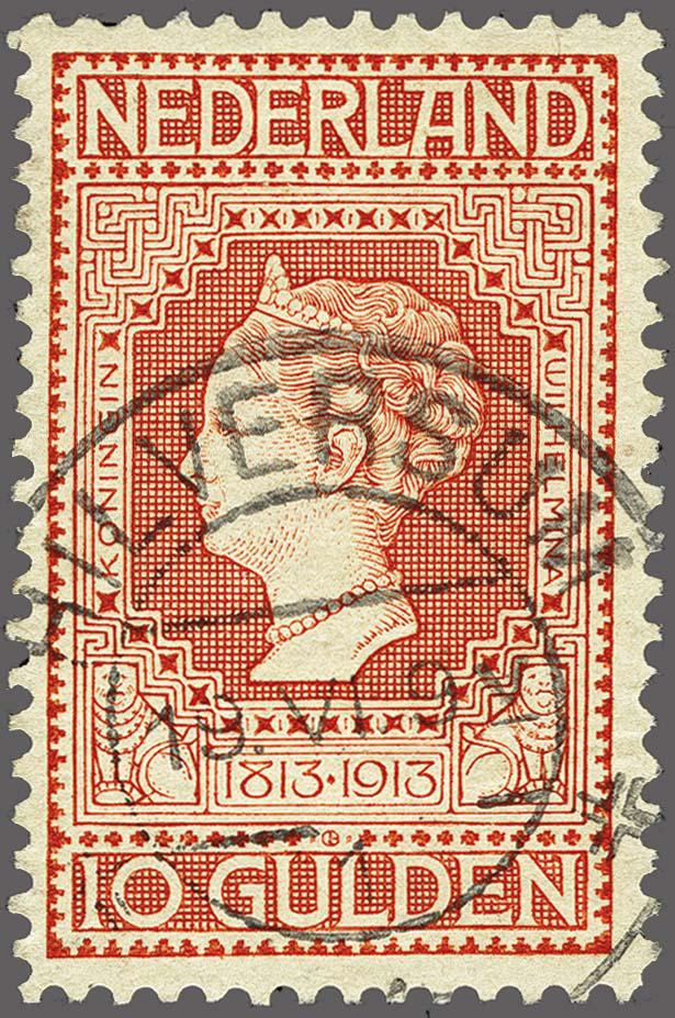 Lot 2588 - Netherlands and former colonies NL 1913 100 Years of Independence - Corinphila Veilingen Auction 250-253 - Day 3 - Netherlands and former colonies - Single lots & Picture postcards Lot 2588 - Netherlands and former colonies NL 1913 100 Years of Independence - Corinphila Veilingen Auction 250-253 - Day 3 - Netherlands and former colonies - Single lots & Picture postcards
