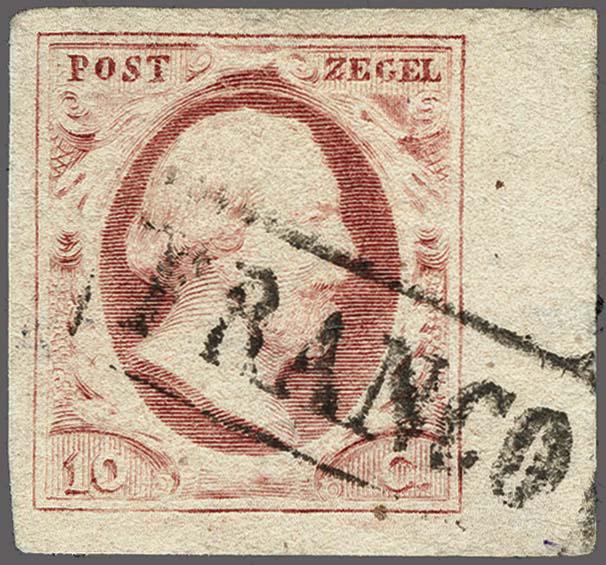 Lot 4095 - Netherlands and former colonies NL 1852 King William III - Corinphila Veilingen Auction 250-253 - Day 4 - Proofs of Netherlands former colonies Lot 4095 - Netherlands and former colonies NL 1852 King William III - Corinphila Veilingen Auction 250-253 - Day 4 - Proofs of Netherlands former colonies