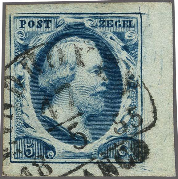 Lot 3903 - Netherlands and former colonies NL 1852 King William III -  Corinphila Veilingen Auction 250-253 - Day 4 - Proofs of Netherlands former colonies