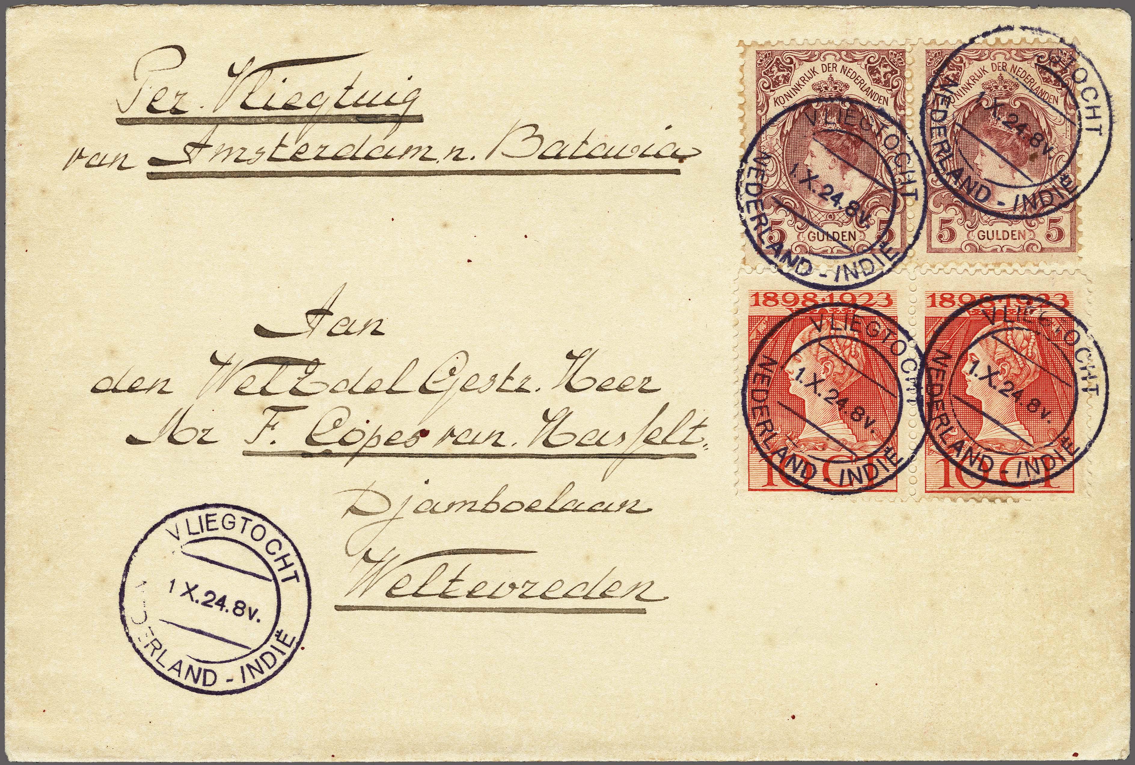 Lot 2630 - Netherlands and former colonies Netherlands - Corinphila Veilingen Auction 250-253 - Day 3 - Netherlands and former colonies - Single lots & Picture postcards Lot 2630 - Netherlands and former colonies Netherlands - Corinphila Veilingen Auction 250-253 - Day 3 - Netherlands and former colonies - Single lots & Picture postcards