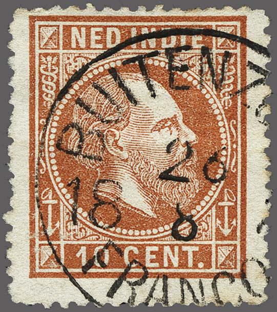 Lot 2664 - Netherlands and former colonies Netherlands Indies Half round franco cancellation - Corinphila Veilingen Auction 250-253 - Day 3 - Netherlands and former colonies - Single lots & Picture postcards Lot 2664 - Netherlands and former colonies Netherlands Indies Half round franco cancellation - Corinphila Veilingen Auction 250-253 - Day 3 - Netherlands and former colonies - Single lots & Picture postcards