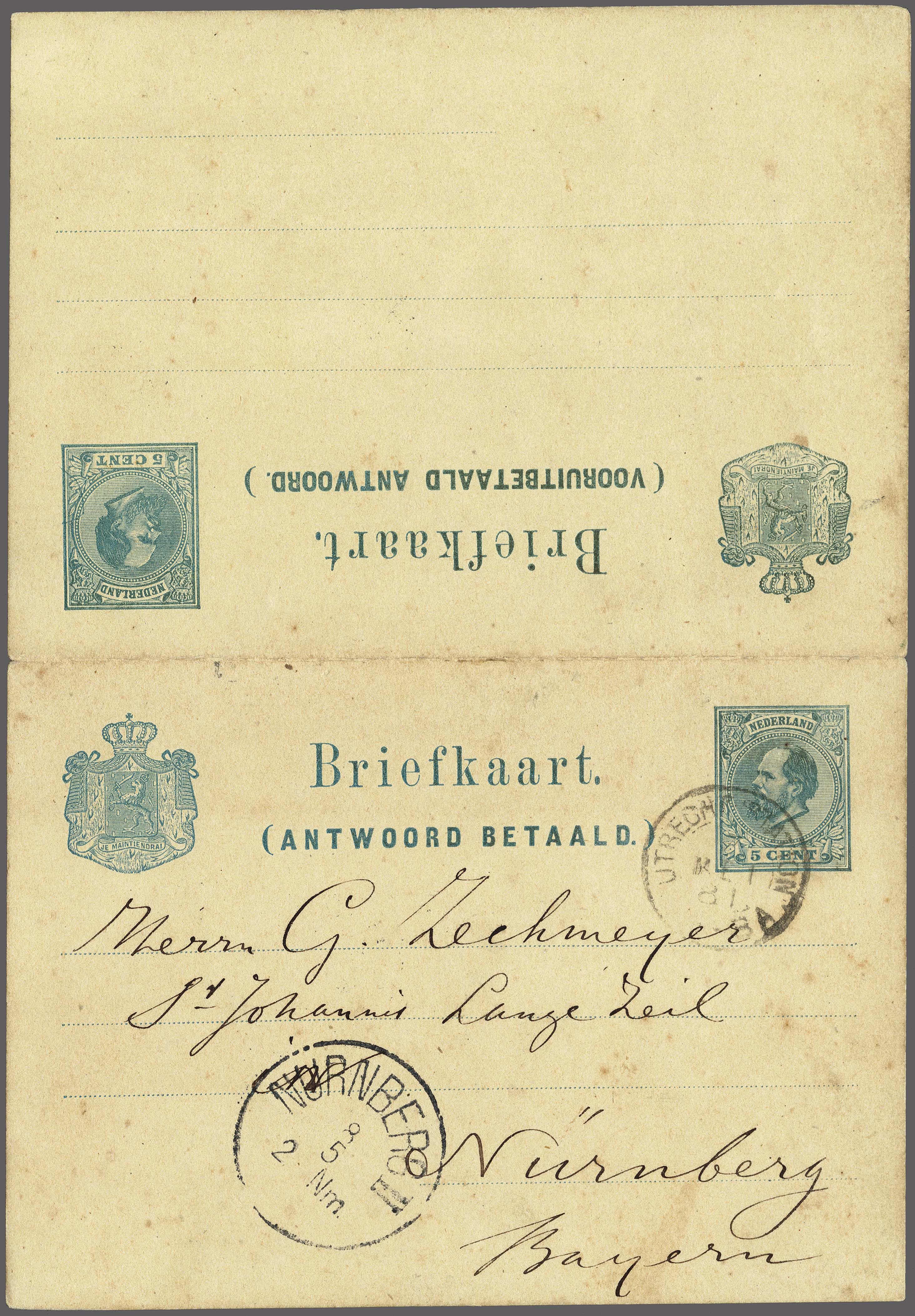 Lot 2576 - Netherlands and former colonies Netherlands - Corinphila Veilingen Auction 250-253 - Day 3 - Netherlands and former colonies - Single lots & Picture postcards Lot 2576 - Netherlands and former colonies Netherlands - Corinphila Veilingen Auction 250-253 - Day 3 - Netherlands and former colonies - Single lots & Picture postcards