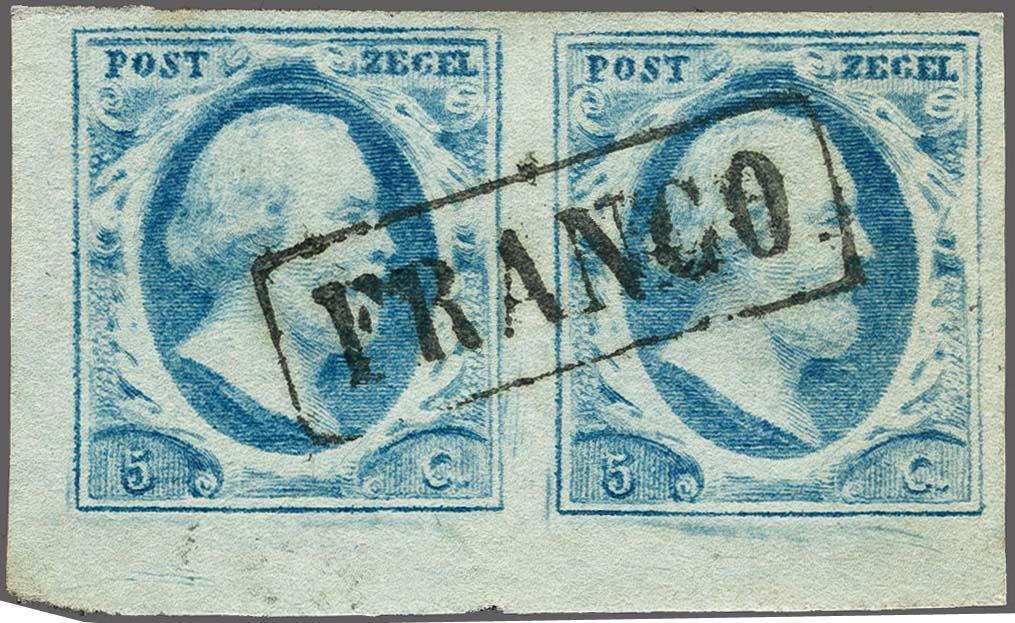 Lot 3987 - Netherlands and former colonies NL 1852 King William III - Corinphila Veilingen Auction 250-253 - Day 4 - Proofs of Netherlands former colonies Lot 3987 - Netherlands and former colonies NL 1852 King William III - Corinphila Veilingen Auction 250-253 - Day 4 - Proofs of Netherlands former colonies