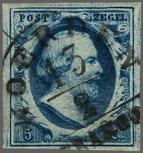 Lot 4291 - Netherlands and former colonies NL Semi-circular Cancellation - Corinphila Veilingen Auction 250-253 - Day 4 - Proofs of Netherlands former colonies Lot 4291 - Netherlands and former colonies NL Semi-circular Cancellation - Corinphila Veilingen Auction 250-253 - Day 4 - Proofs of Netherlands former colonies