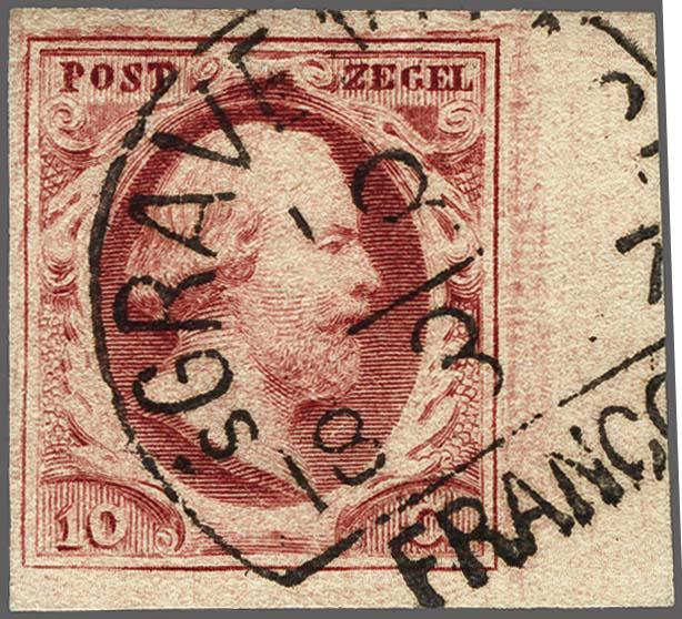 Lot 4036 - Netherlands and former colonies NL 1852 King William III - Corinphila Veilingen Auction 250-253 - Day 4 - Proofs of Netherlands former colonies Lot 4036 - Netherlands and former colonies NL 1852 King William III - Corinphila Veilingen Auction 250-253 - Day 4 - Proofs of Netherlands former colonies