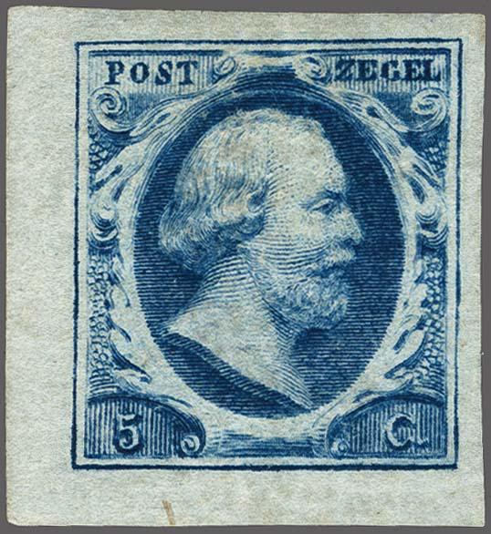 Lot 3838 - Netherlands and former colonies NL 1852 King William III -  Corinphila Veilingen Auction 250-253 - Day 4 - Proofs of Netherlands former colonies
