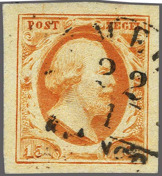 Lot 4113 - Netherlands and former colonies NL 1852 King William III -  Corinphila Veilingen Auction 250-253 - Day 4 - Proofs of Netherlands former colonies
