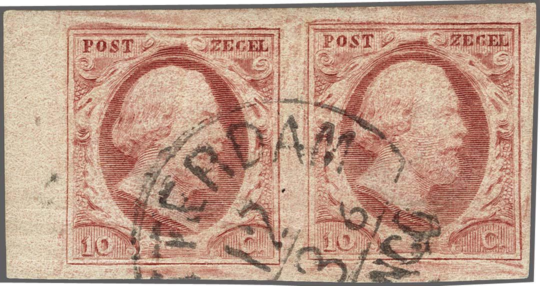 Lot 4054 - Netherlands and former colonies NL 1852 King William III - Corinphila Veilingen Auction 250-253 - Day 4 - Proofs of Netherlands former colonies Lot 4054 - Netherlands and former colonies NL 1852 King William III - Corinphila Veilingen Auction 250-253 - Day 4 - Proofs of Netherlands former colonies