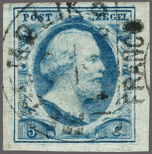 Lot 2509 - Netherlands and former colonies NL Semi-circular Cancellation -  Corinphila Veilingen Auction 250-253 - Day 3 - Netherlands and former colonies - Single lots & Picture postcards