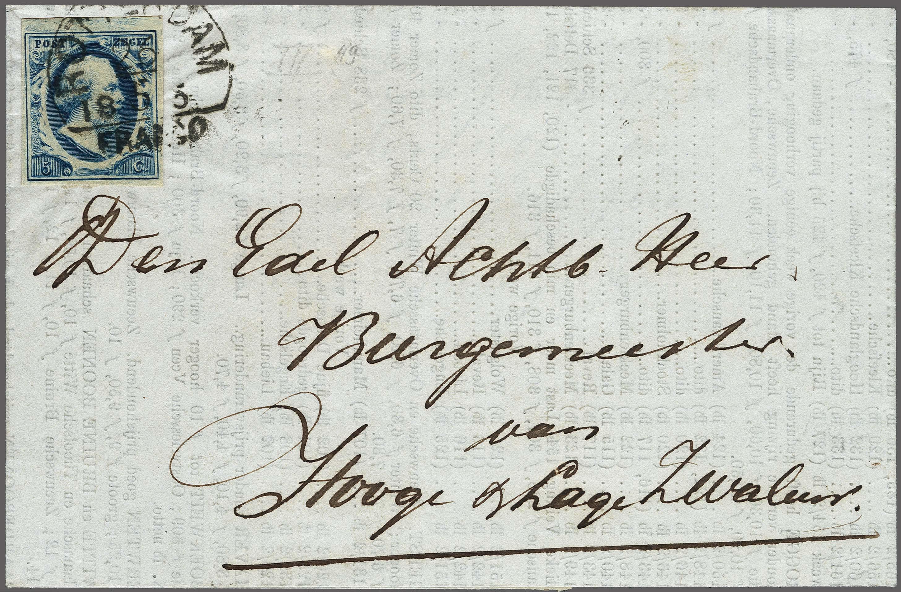 Lot 4176 - Netherlands and former colonies NL 1852 King William III - Corinphila Veilingen Auction 250-253 - Day 4 - Proofs of Netherlands former colonies Lot 4176 - Netherlands and former colonies NL 1852 King William III - Corinphila Veilingen Auction 250-253 - Day 4 - Proofs of Netherlands former colonies
