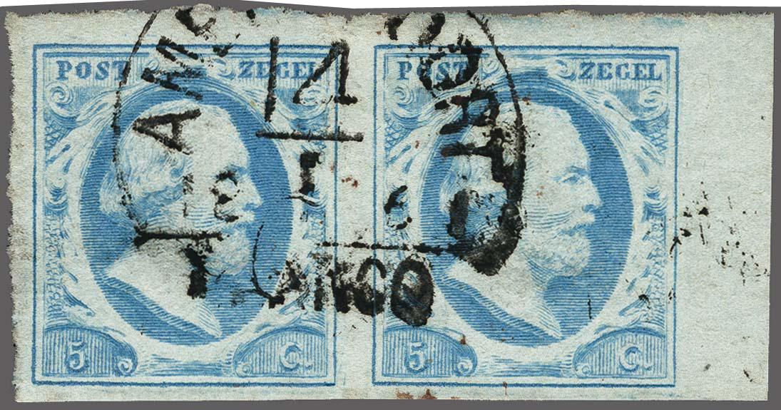 Lot 3966 - Netherlands and former colonies NL 1852 King William III - Corinphila Veilingen Auction 250-253 - Day 4 - Proofs of Netherlands former colonies Lot 3966 - Netherlands and former colonies NL 1852 King William III - Corinphila Veilingen Auction 250-253 - Day 4 - Proofs of Netherlands former colonies