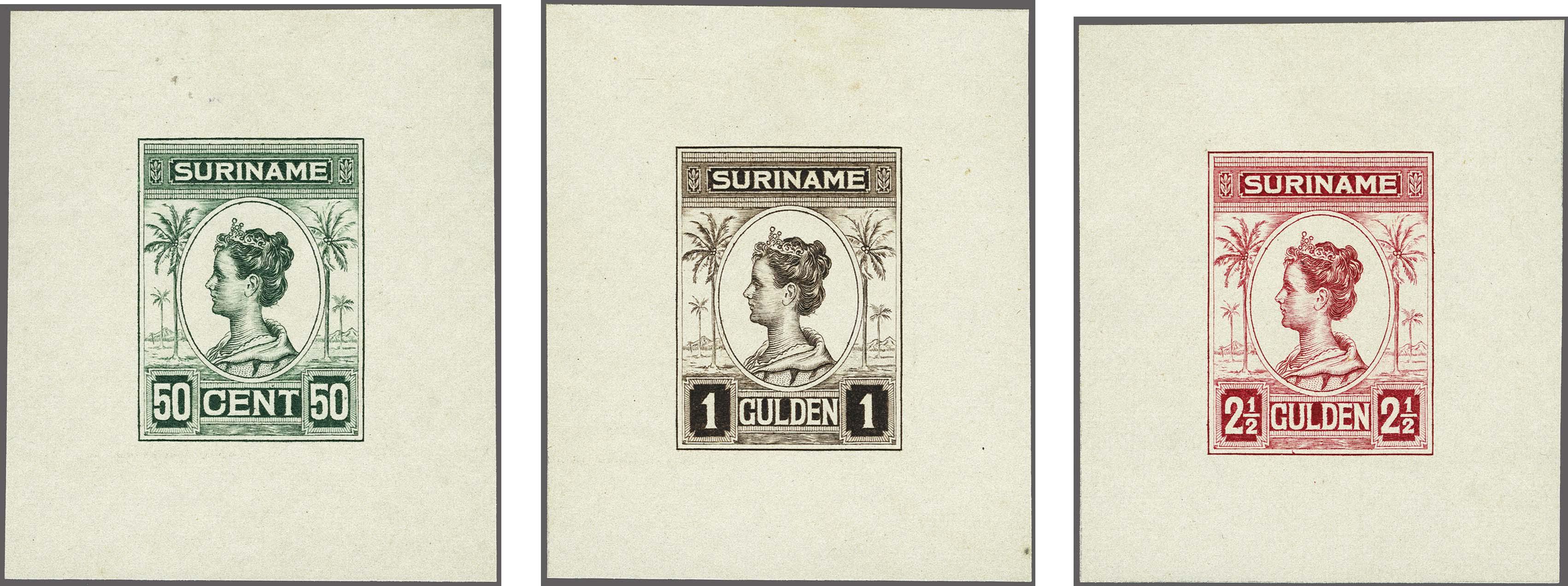 Lot 3416 - Netherlands and former colonies surinam - Corinphila Veilingen Auction 250-253 - Day 4 - Proofs of Netherlands former colonies Lot 3416 - Netherlands and former colonies surinam - Corinphila Veilingen Auction 250-253 - Day 4 - Proofs of Netherlands former colonies