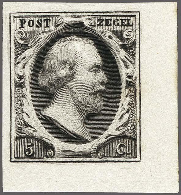 Lot 3822 - Netherlands and former colonies NL 1852 King William III - Corinphila Veilingen Auction 250-253 - Day 4 - Proofs of Netherlands former colonies Lot 3822 - Netherlands and former colonies NL 1852 King William III - Corinphila Veilingen Auction 250-253 - Day 4 - Proofs of Netherlands former colonies