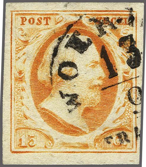 Lot 2532 - Netherlands and former colonies NL Semi-circular Cancellation -  Corinphila Veilingen Auction 250-253 - Day 3 - Netherlands and former colonies - Single lots & Picture postcards