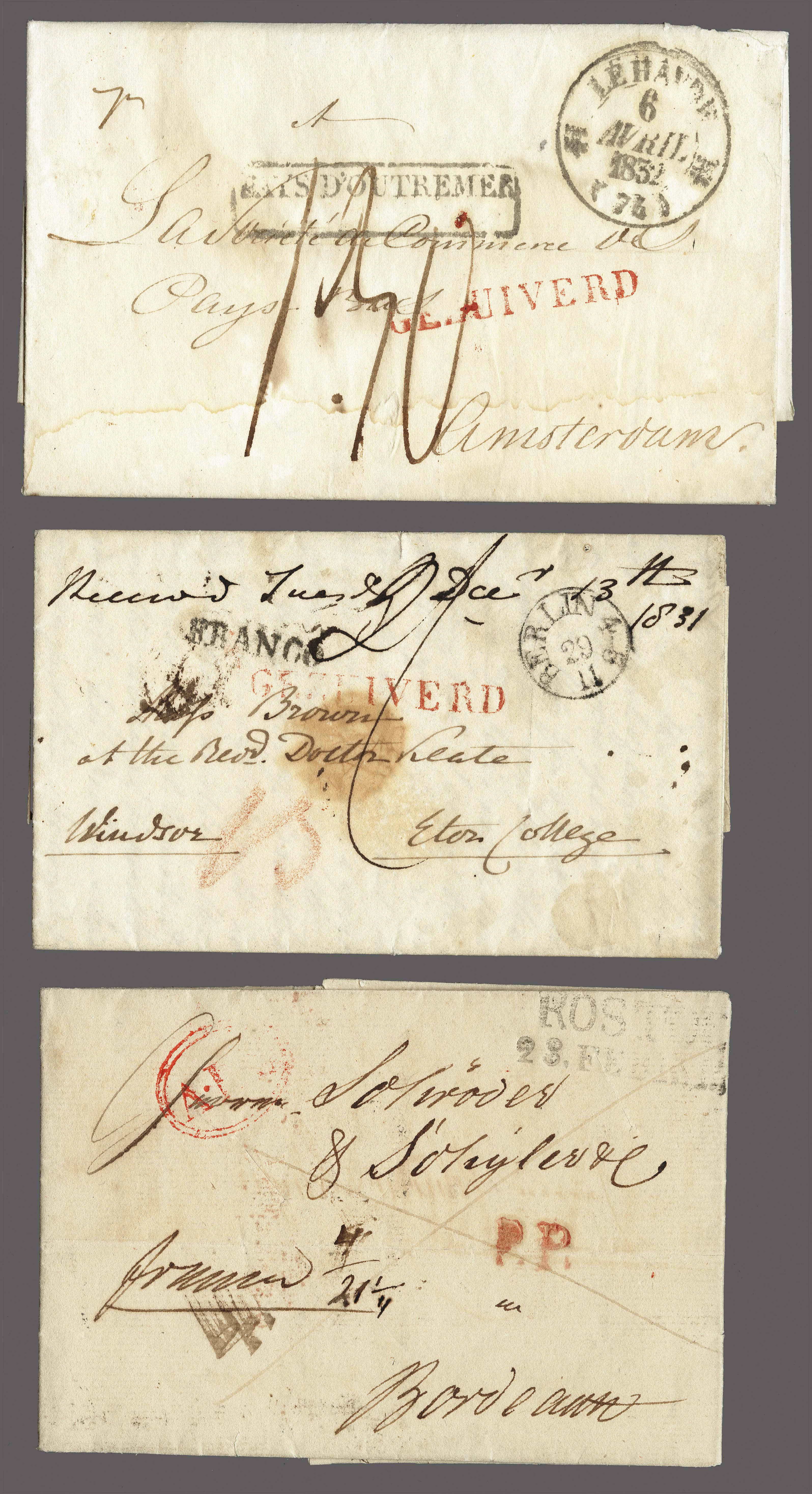 Lot 2462 - Netherlands and former colonies Netherlands - Corinphila Veilingen Auction 250-253 - Day 3 - Netherlands and former colonies - Single lots & Picture postcards Lot 2462 - Netherlands and former colonies Netherlands - Corinphila Veilingen Auction 250-253 - Day 3 - Netherlands and former colonies - Single lots & Picture postcards