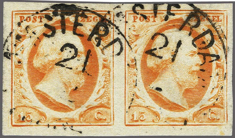 Lot 4103 - Netherlands and former colonies NL 1852 King William III - Corinphila Veilingen Auction 250-253 - Day 4 - Proofs of Netherlands former colonies Lot 4103 - Netherlands and former colonies NL 1852 King William III - Corinphila Veilingen Auction 250-253 - Day 4 - Proofs of Netherlands former colonies