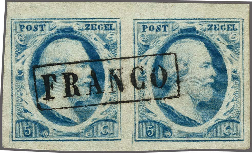 Lot 3991 - Netherlands and former colonies NL 1852 King William III - Corinphila Veilingen Auction 250-253 - Day 4 - Proofs of Netherlands former colonies Lot 3991 - Netherlands and former colonies NL 1852 King William III - Corinphila Veilingen Auction 250-253 - Day 4 - Proofs of Netherlands former colonies