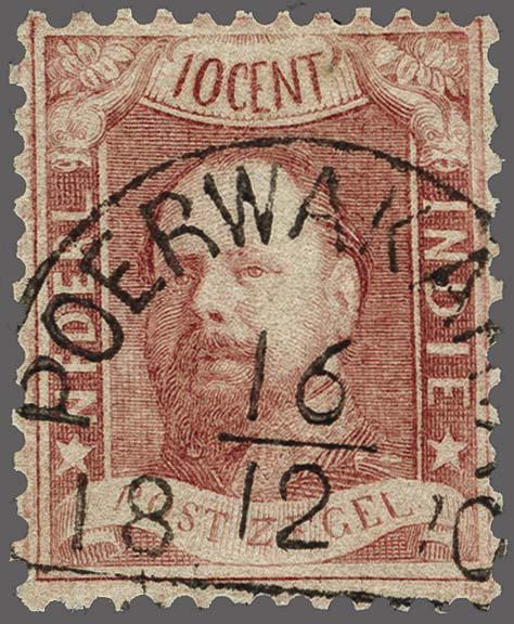Lot 2671 - Netherlands and former colonies Netherlands Indies Half round franco cancellation - Corinphila Veilingen Auction 250-253 - Day 3 - Netherlands and former colonies - Single lots & Picture postcards Lot 2671 - Netherlands and former colonies Netherlands Indies Half round franco cancellation - Corinphila Veilingen Auction 250-253 - Day 3 - Netherlands and former colonies - Single lots & Picture postcards