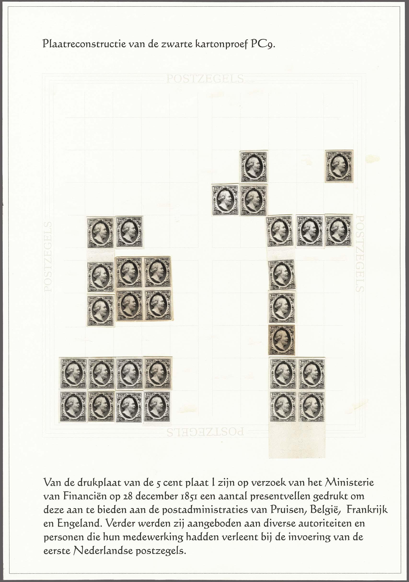 Lot 3830 - Netherlands and former colonies NL 1852 King William III - Corinphila Veilingen Auction 250-253 - Day 4 - Proofs of Netherlands former colonies Lot 3830 - Netherlands and former colonies NL 1852 King William III - Corinphila Veilingen Auction 250-253 - Day 4 - Proofs of Netherlands former colonies