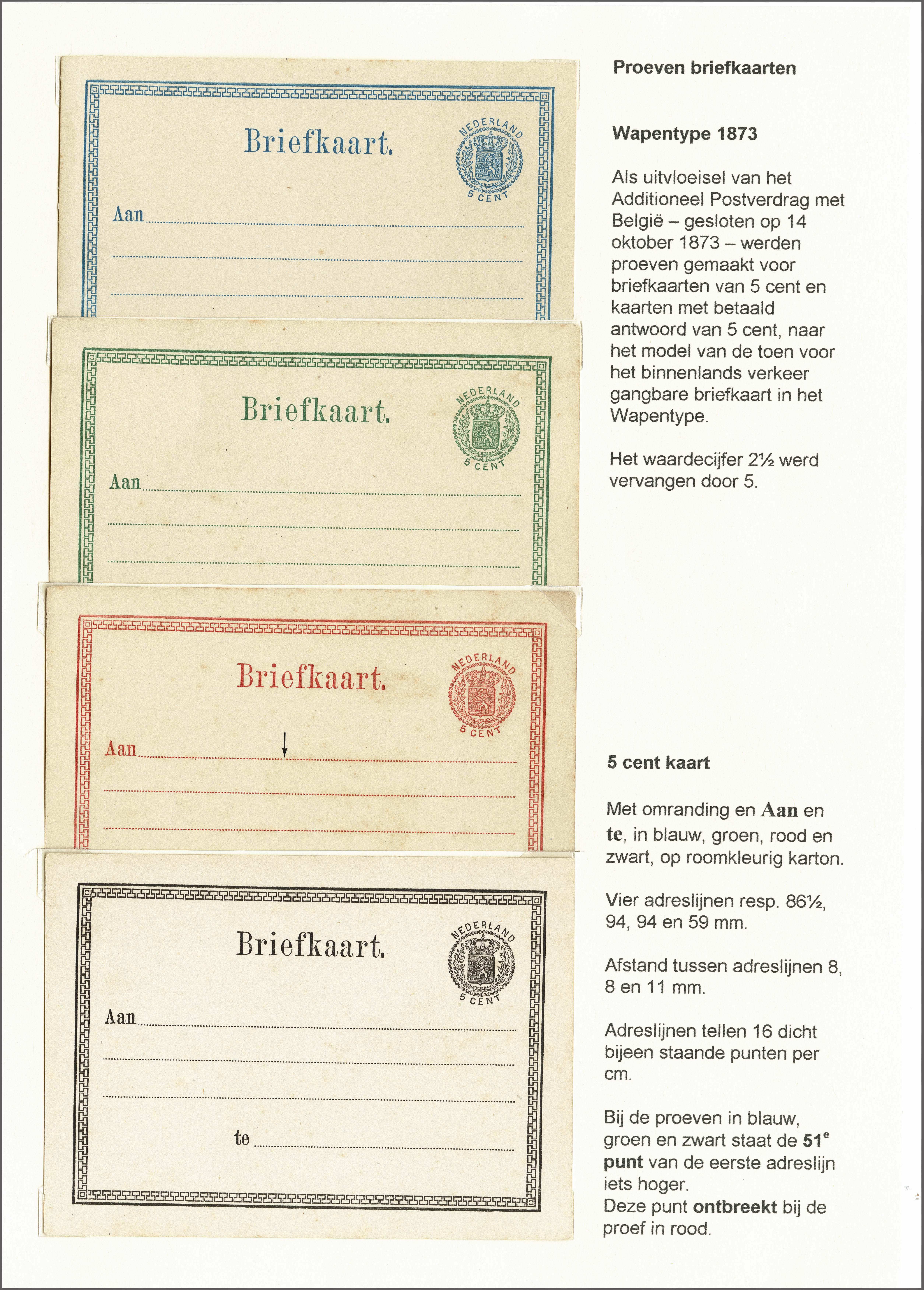 Lot 2567 - Netherlands and former colonies Netherlands Postal Stationery - Corinphila Veilingen Auction 250-253 - Day 3 - Netherlands and former colonies - Single lots & Picture postcards Lot 2567 - Netherlands and former colonies Netherlands Postal Stationery - Corinphila Veilingen Auction 250-253 - Day 3 - Netherlands and former colonies - Single lots & Picture postcards