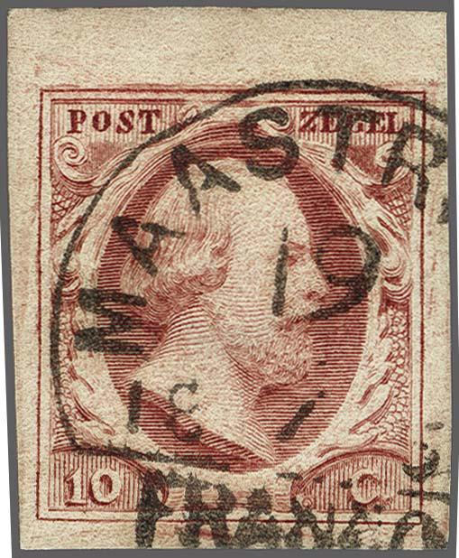 Lot 4042 - Netherlands and former colonies NL 1852 King William III - Corinphila Veilingen Auction 250-253 - Day 4 - Proofs of Netherlands former colonies Lot 4042 - Netherlands and former colonies NL 1852 King William III - Corinphila Veilingen Auction 250-253 - Day 4 - Proofs of Netherlands former colonies